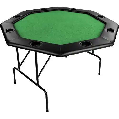 Faltbarer Pokertisch für bis zu 8 Spieler von Games Planet