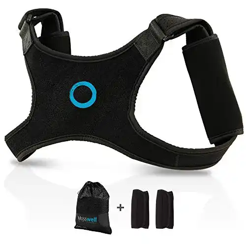 Geradehalter Mosswell Haltungstrainer mit elastischen Nähten und Größe S/M