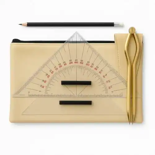 Navigationsbesteck Nautical Cartography Kit für Seefahrt-Enthusiasten
