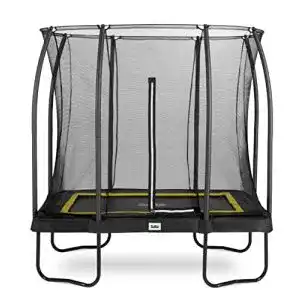 Rechteckiges Trampolin Salta Comfort Edition mit Sicherheitsnetz