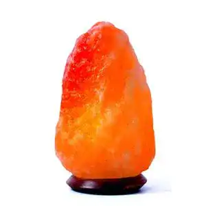 Salzkristall Lampe AGT Salzlampe Naturform aus Himalaya Salz
