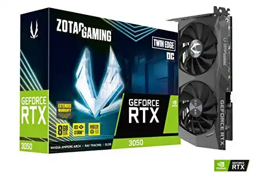 GeForce RTX 3050 Zotac TwinEdge OC ZT-A30500H-10M Grafikkarte