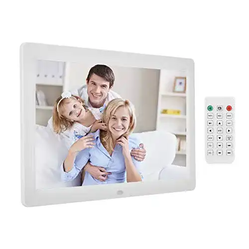 Digitaler Bilderrahmen 12 Zoll von Tosuny mit HD-Display und Funktionen