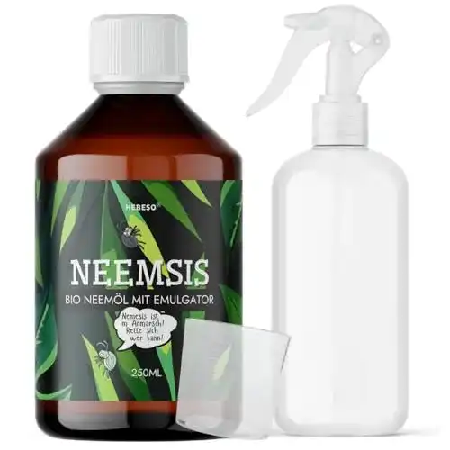 Blattglanzspray Hebeso Neemsis mit biologischem Neemöl