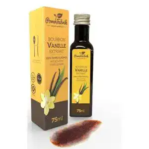 Vanilleextrakt aus Madagaskar – 75ml Bourbon Vanille Essenz alkoholfrei