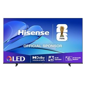 Hisense 55E7Q Fernseher, 55 Zoll, 4K UHD QLED, Smart TV