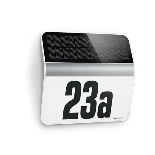 Solar Hausnummer mit LED Beleuchtung von Steinel – XSolar LH-N