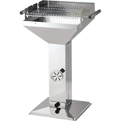 Standgrill Activa Trichtergrill Erfurt in Silber