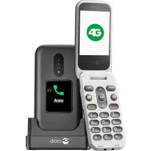 Doro 2880 Klapphandy für Senioren mit 4G, externem Display und Notruftaste