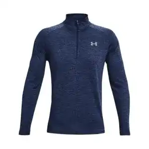 Skipullover Herren Under Armour Tech 2.0 1/2 Zip in Marine Blau