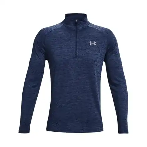 Skipullover Herren Under Armour Tech 2.0 1/2 Zip in Marine Blau