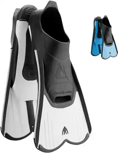 Cressi Unisex Schwimmflossen Light, Größe 41/42, Made in Italy