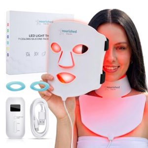 Lichttherapie-Maske Nourished Bodynskin LED für Gesicht und Hals
