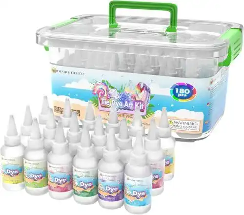 Batikfarben Desire Deluxe Batik-Kit mit 18 Farben zum Färben