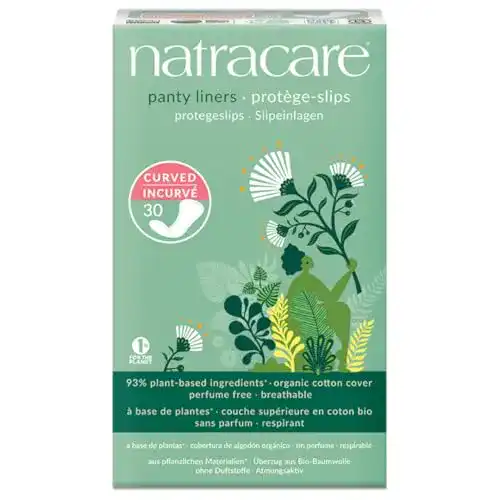 Slipeinlagen Natracare Panty Liners Curved 30 Stück