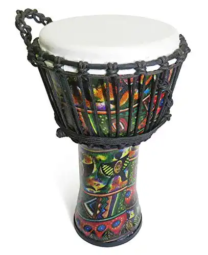 Djembe Purity Style Synthetische Trommel, veganfreundlich, 20 cm