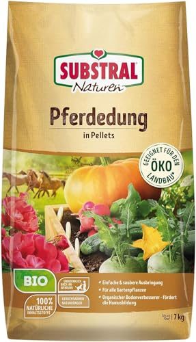 Pferdedung Substral Naturen Bio als natürlicher Bodenverbesserer