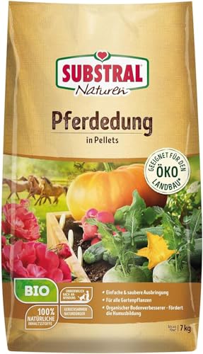 Pferdedung Substral Naturen Bio als natürlicher Bodenverbesserer