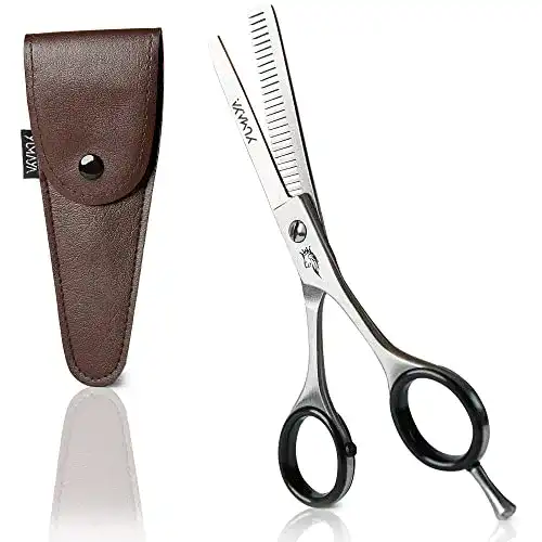 Effilierschere YUMAYA ® in Friseur Profi Qualität, Edelstahl