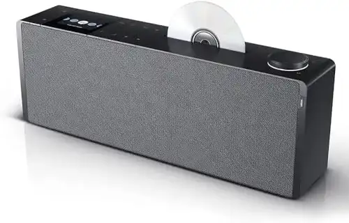 CD-Player Loewe Klang S3 Basaltgrau mit Fernbedienung und Stereo-Funktion