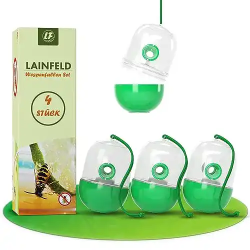 Wespenfalle Lainfeld 4er Set zur Wespenabwehr