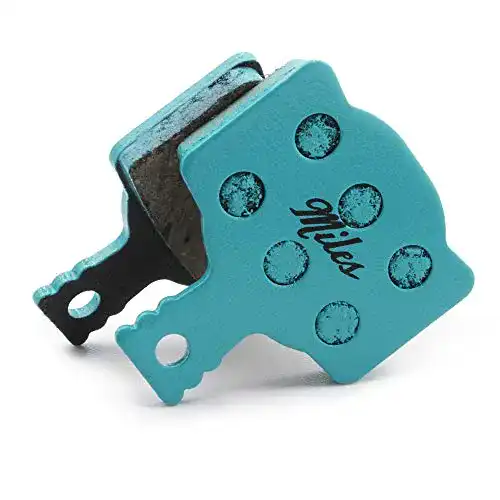Scheibenbremsbeläge von Miles Racing für Fahrräder, semi-metallisch