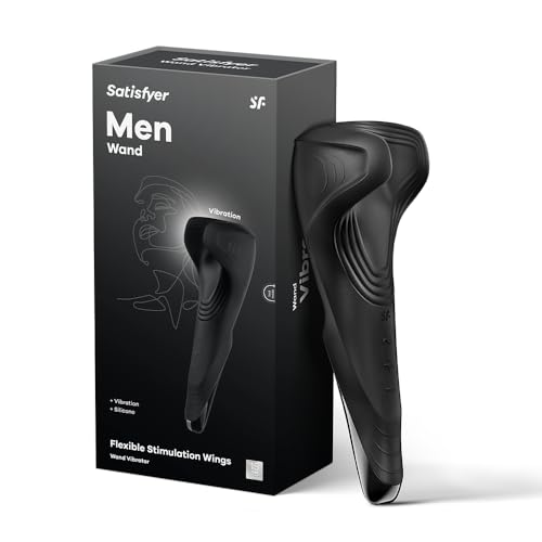 Satisfyer Men Wand Vibrator für Männer Masturbator mit Massagestab-Design