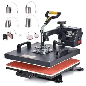 Transferpresse Creworks 38 cm x 38 cm mit 1400 Watt Leistung