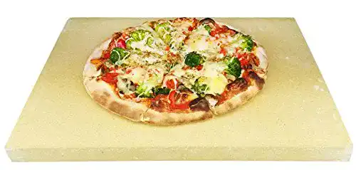 Pizzastein hs-kamine Pizzaplatte für Steinofen und Flammkuchen