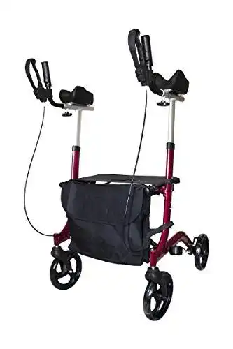 Antar Rollator AT51113 mit Arthritis-Fußstütze aus Aluminium