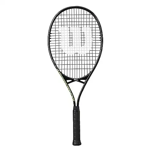 Wilson Tennisschläger Aggressor 112 aus Aluminium mit grifflastiger Balance