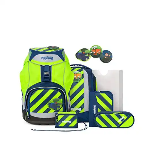 Ergobag Pack Schulranzen Set 6-teilig – Funktionales Design für Kinder