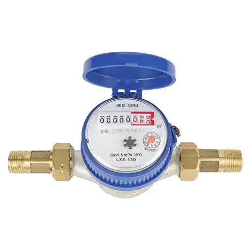 Wasserzähler DEWIN 15mm für Garten – Geeicht und zuverlässig