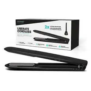 Kabelloses Glätteisen Revamp mit Keramikplatten und Ladestation