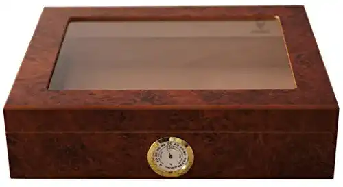Humidor Germanus Mensalla für 30 Zigarren in Braun