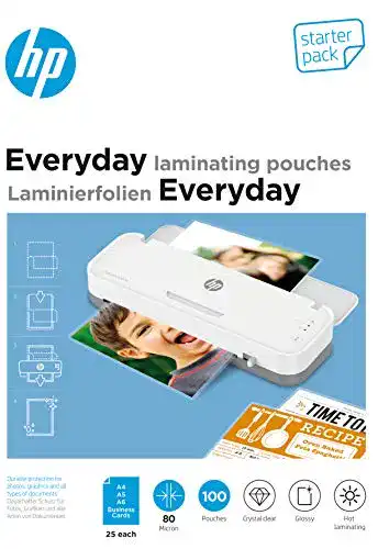Laminierfolien HP Everyday Starter-Set 80 Micron 100 Stück