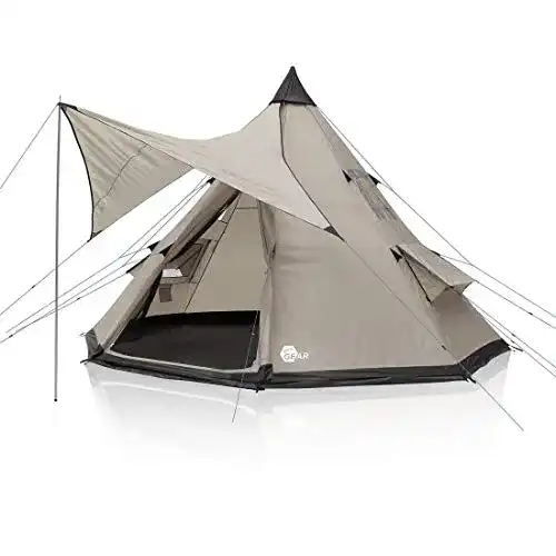Tipi Zelt Your Gear Numana 400 Familienzelt für 4-6 Personen
