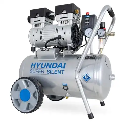 Hyundai Silent SAC55752 Kompressor für leise Druckluft
