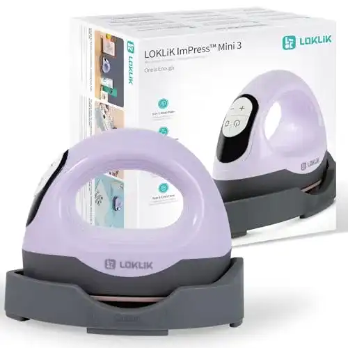 Mini-Transferpresse Loklik Impress Mini 3 für Textildruck