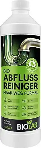 Bio-Abflussreiniger von BIOLAB (1000 ml) für effektive Rohrreinigung