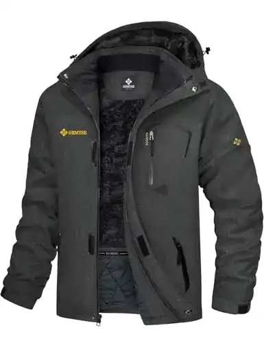 Winterjacke für Herren von GEMYSE – Skijacke winddicht und wasserdicht