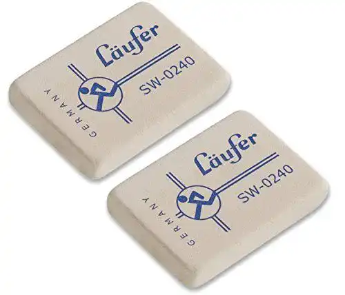 Radiergummi Läufer 69810 sw 0240 – Weicher Kautschuk Radierer