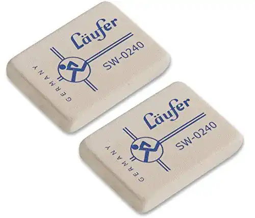 Radiergummi Läufer 69810 sw 0240 – Weicher Kautschuk Radierer
