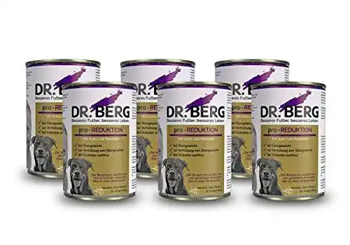 Diätfutter Hund Dr. Berg pro-Reduktion Nassfutter für Hunde