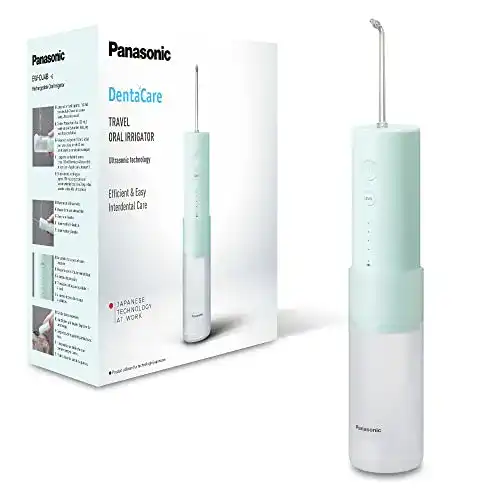 Panasonic Munddusche EW-DJ4B-G – Reise-Munddusche mit Ultraschalltechnologie