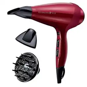 Remington Haartrockner Profi Ionen Silk mit 2400 Watt und 3 Aufsätzen