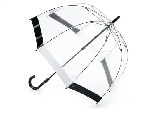 Stockschirm Fulton Black & White Trim Transparent L041