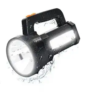 Eray LED Taschenlampe 11000 Lumen mit Akku und 6 Lichtmodi
