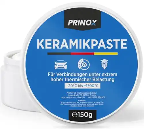 Bremsenpaste Prinox Profi Keramikpaste 150g für hohe Temperaturen