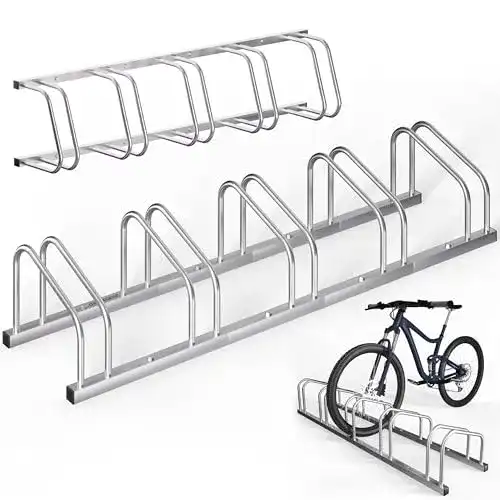 Fahrradständer Monzana für 5 Fahrräder – Bodenständer mit hoher Kapazität